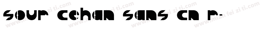 sour cehan sans cn r字体转换